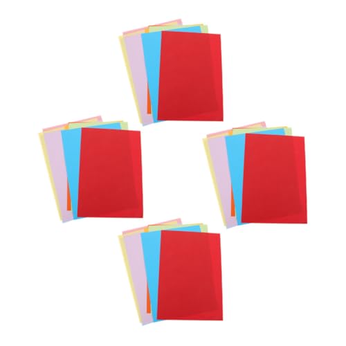 OSALADI 100 Blatt Farbkarton: A4 Farbige Kopierblätter Druckerpapier Für Büro- Und Haushaltsdrucker - Dekoratives Origamipapier Für Werbung Und Kreatives Falten OSALADI 100 Blatt Farbkarton: A4 Farbige Kopierblätter Druckerpapier Für Büro- Und Haushaltsdrucker - Dekoratives Origamipapier Für Werbung Und Kreatives Falten von OSALADI