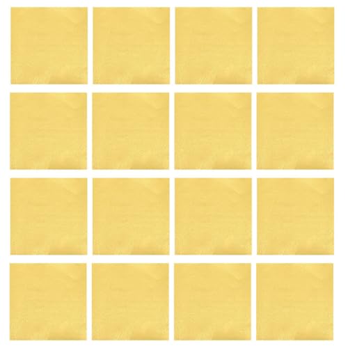 OSALADI 100 Blatt Goldfarbenes Origami Papier Einseitig für DIY Bastelprojekte für Scrapbooking Hochwertiges Faltpapier für Kreative Gestaltung von OSALADI