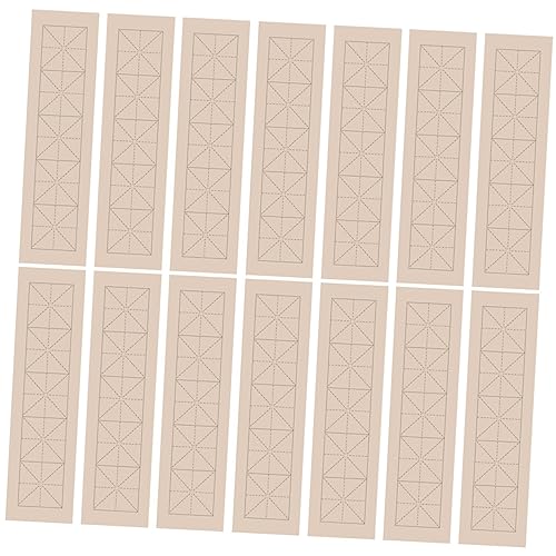 OSALADI 100 Blatt Kalligraphiepapier Reispapier für Anfänger Gitter für Kalligraphie Übungen Geeignet für Tusche und Malerei OSALADI 100 Blatt Kalligraphiepapier Reispapier für Anfänger Gitter für Kalligraphie Übungen Geeignet für Tusche und Malerei von OSALADI