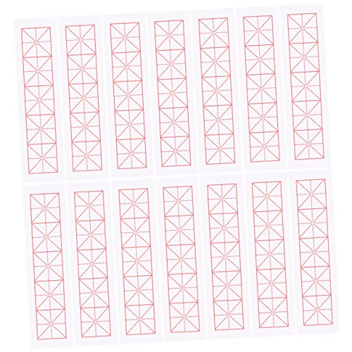 OSALADI 100 Blatt Kalligraphiepapiere für Anfänger Xuan Papier Karos für Kalligraphietraining und Kreative Schreibprojekte Geruchlos und Vielseitig Einsetzbar Leicht und Tragbar OSALADI 100 Blatt Kalligraphiepapiere für Anfänger Xuan Papier Karos für Kalligraphietraining und Kreative Schreibprojekte Geruchlos und Vielseitig Einsetzbar Leicht und Tragbar von OSALADI