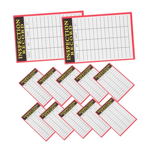 OSALADI 100 Blatt Karteikarte Papier Wartungsbedarf Wartungszubehör Rekordversorgung Zubehör Aufnehmen Weiß von OSALADI