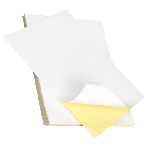 OSALADI 100 Blatt Selbstklebendes Mattes Sticker Papier Bedruckbar für Tintenstrahldrucker DIY Aufkleber Etiketten Geeignet für Papier Karton Oberflächen OSALADI 100 Blatt Selbstklebendes Mattes Sticker Papier Bedruckbar für Tintenstrahldrucker DIY Aufkleber Etiketten Geeignet für Papier Karton Oberflächen von OSALADI