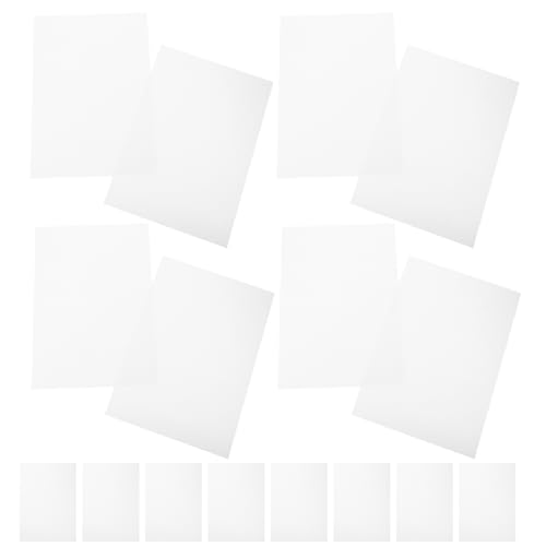 OSALADI 100 Blatt Verdicktes Druckpapier Kartenfarbdrucker Einfaches A4 Schreibpapier Druckpapier Blankopapier Bedruckbares A4 Papier Mehrzweck Druckpapier Blanko Malerei von OSALADI
