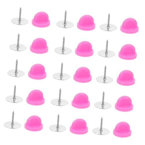 OSALADI 100 Satz Pin Backs aus Gummi mit Flachem Stift Ersatz für Anstecknadeln Rutschfeste Befestigung Einfache Montage Vielseitig für Abzeichen DIY Schmuckherstellung Rosa OSALADI 100 Satz Pin Backs aus Gummi mit Flachem Stift Ersatz für Anstecknadeln Rutschfeste Befestigung Einfache Montage Vielseitig für Abzeichen DIY Schmuckherstellung Rosa von OSALADI