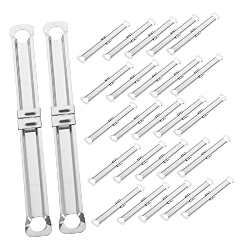 OSALADI 100 Stück Bindeclip Aus Metall Loch Große Bindeklammer Heftklammer Schlüssel Jumbo Sortiert Clips Klemmen Schreibwaren Büroklammern Befestigungselemente Bindeklammern Farbig Silber OSALADI 100 Stück Bindeclip Aus Metall Loch Große Bindeklammer Heftklammer Schlüssel Jumbo Sortiert Clips Klemmen Schreibwaren Büroklammern Befestigungselemente Bindeklammern Farbig Silber von OSALADI