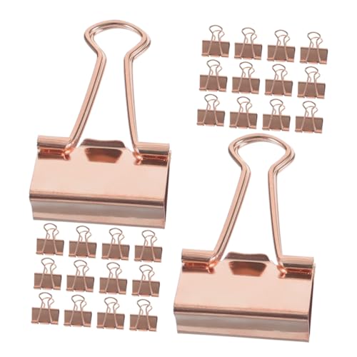 OSALADI 100 Stück Büroklammern Roségold Metall Büroklammer Multifunktionale Dokumentenklammern für Schule Büro Zuhause Organisieren Langlebig Platzsparend Dekorativ OSALADI 100 Stück Büroklammern Roségold Metall Büroklammer Multifunktionale Dokumentenklammern für Schule Büro Zuhause Organisieren Langlebig Platzsparend Dekorativ von OSALADI
