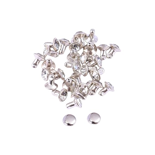 OSALADI 100 Stück Bunte Diamant Schmucksteine Schnittqualität Metall Zubehör für Kleidung für Diy Schmuck und Bekleidungsdekorationen Weißer Diamant OSALADI 100 Stück Bunte Diamant Schmucksteine Schnittqualität Metall Zubehör für Kleidung für Diy Schmuck und Bekleidungsdekorationen Weißer Diamant von OSALADI