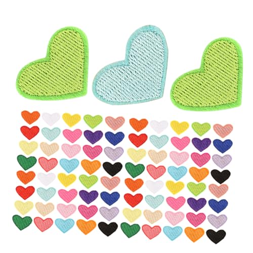 OSALADI 100 Stück Bunte Herzförmige Aufnäher zum Aufbügeln und Aufnähen Bestickte DIY Applikationen für Jacken Rucksäcke Schuhe und Kleidung Langlebig und Einfach Anzubringen OSALADI 100 Stück Bunte Herzförmige Aufnäher zum Aufbügeln und Aufnähen Bestickte DIY Applikationen für Jacken Rucksäcke Schuhe und Kleidung Langlebig und Einfach Anzubringen von OSALADI