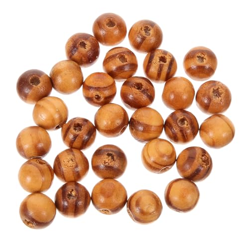 OSALADI 100 Stück Bunte Holzperlen für Handgemachte Kette Runde Perlen für Armbänder Diy Bastelbedarf Kiefernholz für Verschiedene Bastelprojekte OSALADI 100 Stück Bunte Holzperlen für Handgemachte Kette Runde Perlen für Armbänder Diy Bastelbedarf Kiefernholz für Verschiedene Bastelprojekte von OSALADI
