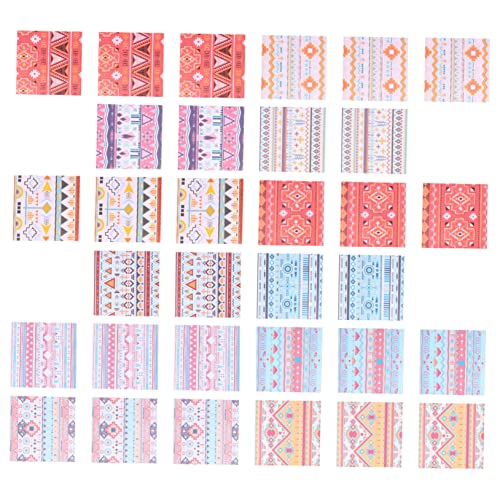 OSALADI 100 Stück Bunte Origami Papiere im Bohemian Stil für Erwachsene Doppelseitig Bedrucktes Bastelpapier für Diy Projekte und Kreative Handarbeiten OSALADI 100 Stück Bunte Origami Papiere im Bohemian Stil für Erwachsene Doppelseitig Bedrucktes Bastelpapier für Diy Projekte und Kreative Handarbeiten von OSALADI