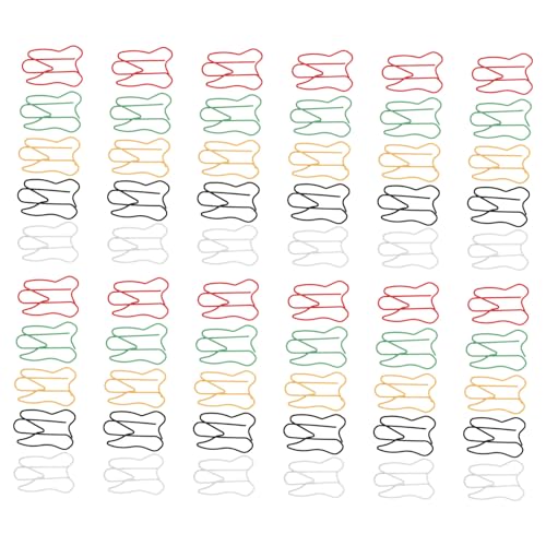 OSALADI 100 Stück Bunte Zahnförmige Büroklammern Stabile Farbige Clips für Papier Praktische Kleine Organizer für Dokumente Notizen Schule Büro und Zuhause OSALADI 100 Stück Bunte Zahnförmige Büroklammern Stabile Farbige Clips für Papier Praktische Kleine Organizer für Dokumente Notizen Schule Büro und Zuhause von OSALADI