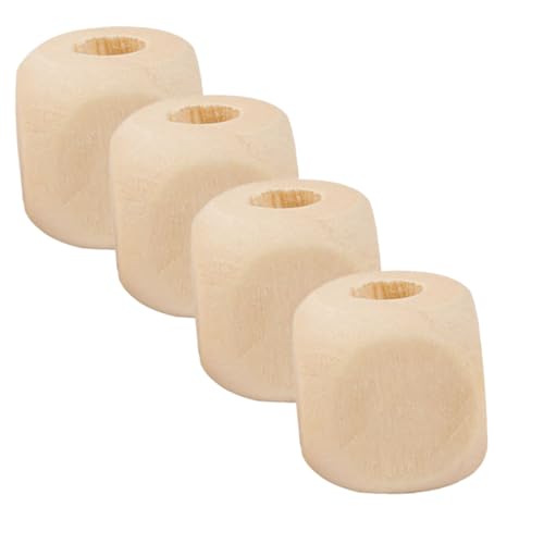 OSALADI 100 Stück Diy Holzperlen Naturfarbe Runde Bastelperlen für Schmuckherstellung Handgemachte Materialien für Armbänder und Kreative Heimdekorationen OSALADI 100 Stück Diy Holzperlen Naturfarbe Runde Bastelperlen für Schmuckherstellung Handgemachte Materialien für Armbänder und Kreative Heimdekorationen von OSALADI