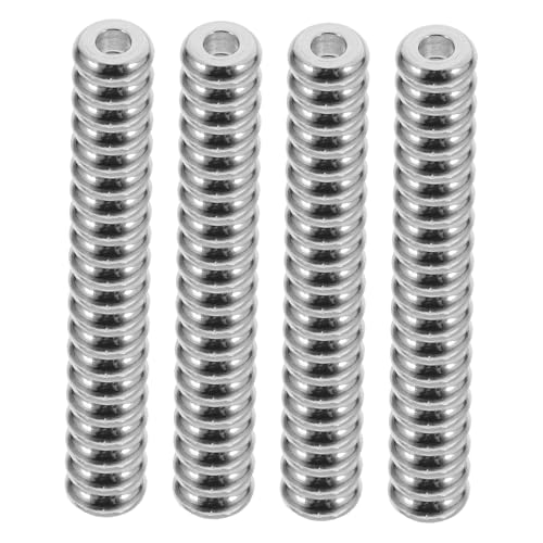 OSALADI 100 Stück Edelstahl Flache Runde Abstandsperlen Leichte Hautfreundliche Rondelle Spacer Beads für DIY Schmuckherstellung Armband Halskette Ohrschmuck Zubehör OSALADI 100 Stück Edelstahl Flache Runde Abstandsperlen Leichte Hautfreundliche Rondelle Spacer Beads für DIY Schmuckherstellung Armband Halskette Ohrschmuck Zubehör von OSALADI