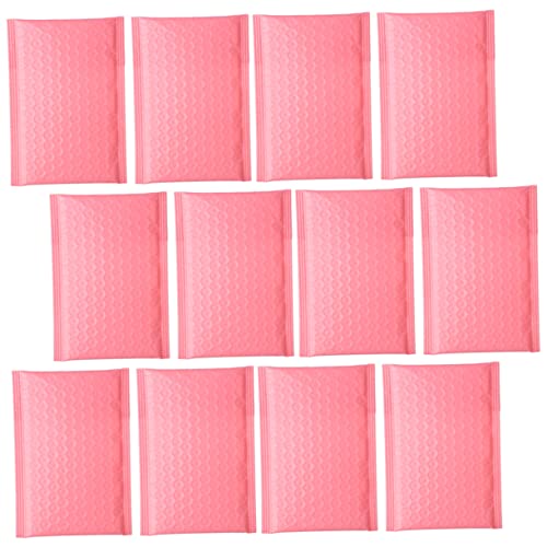 OSALADI 100 Stück Gepolsterte Versandtaschen Dicke für Sicheren Versand von Make Up und Kleinen Produkten Reißfest und Selbstklebend Rosa von OSALADI