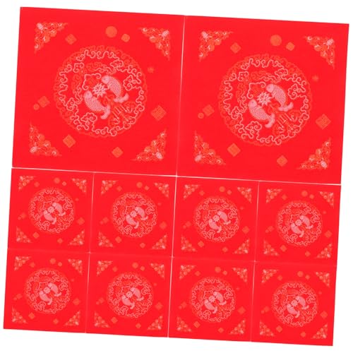 OSALADI 100 Stück Hängende Chinesische Neujahrs Couplets Frühlings Fu Couplets Neujahrsdekorationen Japanisches von OSALADI
