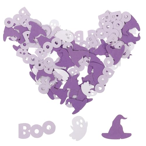 OSALADI 100 Stück Halloween Konfetti Gespenster und Zauberhüte Dekorative Halloween Party Requisiten für Festliche Papierkonfetti für Dekorationen OSALADI 100 Stück Halloween Konfetti Gespenster und Zauberhüte Dekorative Halloween Party Requisiten für Festliche Papierkonfetti für Dekorationen von OSALADI