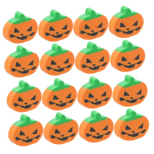 OSALADI 100 Stück Herbst-mini-radiergummis: Niedliche Halloween-radiergummis in Kürbisform Für Hausaufgaben, Belohnungen, Schüler, Süßes Oder Saures, Goody Bag-füller von OSALADI