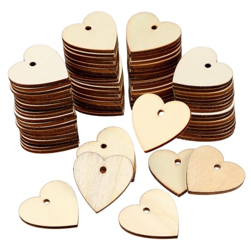 OSALADI 100 Stück Holzherzen mit Juteschnur Naturbelassene Holzstücke für Basteln Glatte Oberfläche Unvollendete Herzscheiben für DIY Hochzeit Dekoration und Geschenkanhänger OSALADI 100 Stück Holzherzen mit Juteschnur Naturbelassene Holzstücke für Basteln Glatte Oberfläche Unvollendete Herzscheiben für DIY Hochzeit Dekoration und Geschenkanhänger von OSALADI