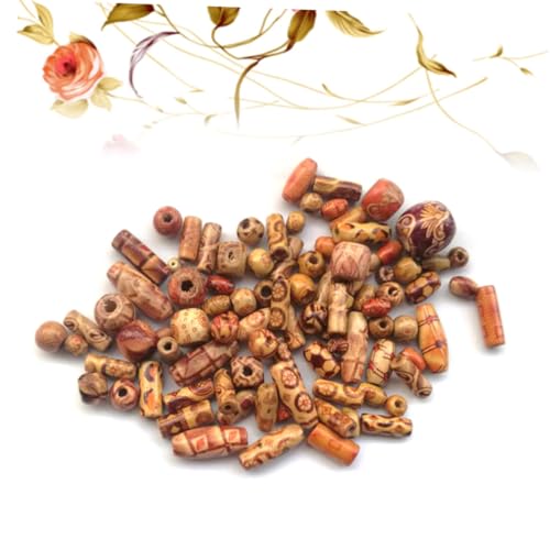 OSALADI 100 Stück Holzperlen zum Auffädeln Bunte Handgefertigte Spacer Beads Vielseitige Schmuckperlen für DIY Schmuckherstellung Unterschiedliche für Armbänder und Bastelprojekte OSALADI 100 Stück Holzperlen zum Auffädeln Bunte Handgefertigte Spacer Beads Vielseitige Schmuckperlen für DIY Schmuckherstellung Unterschiedliche für Armbänder und Bastelprojekte von OSALADI