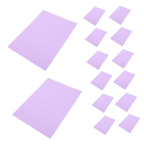 OSALADI 100 Stück Karton Dickes Kopierpapier Für Drucker Druckpapier A4 Druck Massendruckerpapier Karton Lavendel Holzzellstoffpapier von OSALADI