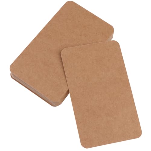 OSALADI 100 Stück Kraftpapier Karteikarten Blanko Dickes Notizpapier zum Beschriften DIY Lesezeichen Memo Notizen Vielseitig Einsetzbar für Schule Büro Basteln und Grußkarten OSALADI 100 Stück Kraftpapier Karteikarten Blanko Dickes Notizpapier zum Beschriften DIY Lesezeichen Memo Notizen Vielseitig Einsetzbar für Schule Büro Basteln und Grußkarten von OSALADI