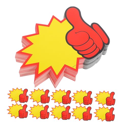 OSALADI 100 Stück Leere Preisschilder für Einzelhandel Fluoreszierende Explosion Preisetiketten Papier Preisschilder für Supermarkt Verkaufsförderung Einfache Anwendung Elegante Design OSALADI 100 Stück Leere Preisschilder für Einzelhandel Fluoreszierende Explosion Preisetiketten Papier Preisschilder für Supermarkt Verkaufsförderung Einfache Anwendung Elegante Design von OSALADI