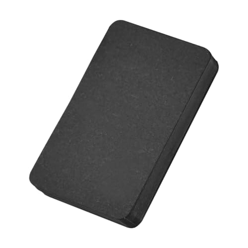 OSALADI 100 Stück Leeres Kartenmaterial Leere Karteikarten Schwarze Karte Kleine Karteikarten Mini-blankokarten Karteikarten Leer Leere Wortkarten Schwarze Notizkarten Papier von OSALADI