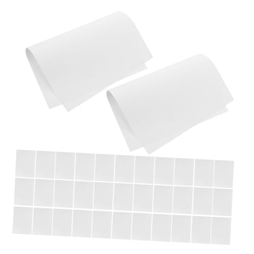 OSALADI 100 Stück Malpapier Marmorierpapier für Fingerfarben Zeichnen Bastelprojekte Vielseitiges Kunstpapier für Kreative Malunterlage mit Glatter Oberfläche von OSALADI