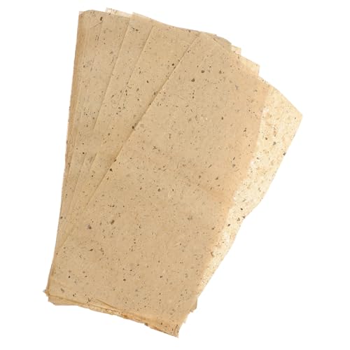 OSALADI 100 Stück Maulbeerpapier Reispapier zum Malen und Basteln Naturfasern Reißfest für Aquarell Kalligrafie Scrapbook DIY Hohe Atmungsaktivität Feine Verarbeitung OSALADI 100 Stück Maulbeerpapier Reispapier zum Malen und Basteln Naturfasern Reißfest für Aquarell Kalligrafie Scrapbook DIY Hohe Atmungsaktivität Feine Verarbeitung von OSALADI