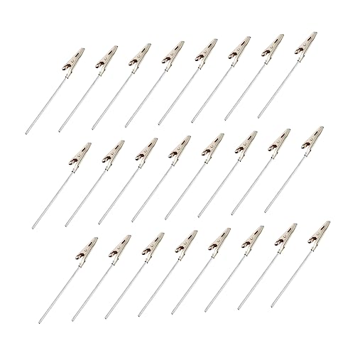 OSALADI 100 Stück Metall Alligator Clips Drahtklemme Memo Clip Visitenkartenhalter Langlebig Stark für DIY Fotos Notizen Basteln Büro Dekoration OSALADI 100 Stück Metall Alligator Clips Drahtklemme Memo Clip Visitenkartenhalter Langlebig Stark für DIY Fotos Notizen Basteln Büro Dekoration von OSALADI