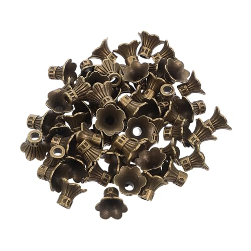 OSALADI 100 Stück Metall Blumenkappen Blumen Perlenkappen Für Abstandshalter Schmuck Abstandskappen Abstandskappen Zum Basteln Perlenkappen Zur Schmuckherstellung Für OSALADI 100 Stück Metall Blumenkappen Blumen Perlenkappen Für Abstandshalter Schmuck Abstandskappen Abstandskappen Zum Basteln Perlenkappen Zur Schmuckherstellung Für von OSALADI