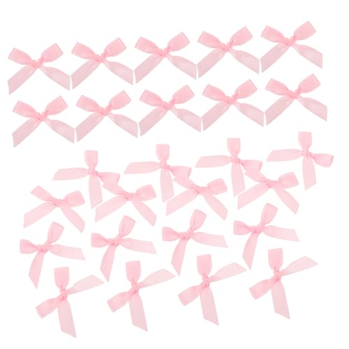 OSALADI 100 Stück Mini Satin Schleifen Polyester Stoffschleifen Handgebunden für DIY Bastelprojekte Kuchen Dekoration Geschenkverpackung Party und Scrapbooking Zubehör OSALADI 100 Stück Mini Satin Schleifen Polyester Stoffschleifen Handgebunden für DIY Bastelprojekte Kuchen Dekoration Geschenkverpackung Party und Scrapbooking Zubehör von OSALADI