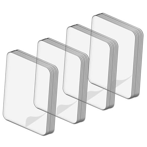 OSALADI 100 Stück Nano Doppelseitiges Klebeband Transparentes Selbstklebendes Montageband Stark Haftendes Quadratisches Klebepad für Glatte Oberflächen Wie Langlebig und Einfach von OSALADI