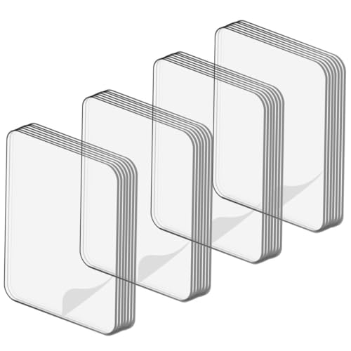 OSALADI 100 Stück Nano Doppeltes Klebeband Transparent Stark Selbstklebend Spurloses Wandklebeband Für Befestigen Von Bilderrahmen Poster Teppichen Und Dekoration OSALADI 100 Stück Nano Doppeltes Klebeband Transparent Stark Selbstklebend Spurloses Wandklebeband Für Befestigen Von Bilderrahmen Poster Teppichen Und Dekoration von OSALADI