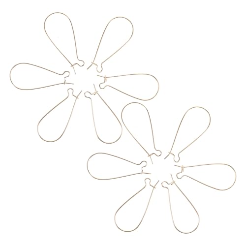 OSALADI 100 Stück Ohrhaken -Ohrclip -Montage -Ohrringe Ohrring-DIY-Versorgung Ohrringe machen Haken earring hooks Herstellung Ohrring-DIY-Material frauen ohrring DIY haken Eisen Golden OSALADI 100 Stück Ohrhaken -Ohrclip -Montage -Ohrringe Ohrring-DIY-Versorgung Ohrringe machen Haken earring hooks Herstellung Ohrring-DIY-Material frauen ohrring DIY haken Eisen Golden von OSALADI