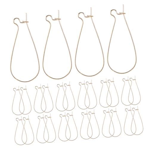 OSALADI 100 Stück Ohrhaken -ohrclip -montage -ohrringe Ohrringe Machen Zubehör Groß Herstellung Werkzeug Für Ohrschmuck Selber Machen Piercing Schmuck Haken Machen Eisen Golden OSALADI 100 Stück Ohrhaken -ohrclip -montage -ohrringe Ohrringe Machen Zubehör Groß Herstellung Werkzeug Für Ohrschmuck Selber Machen Piercing Schmuck Haken Machen Eisen Golden von OSALADI
