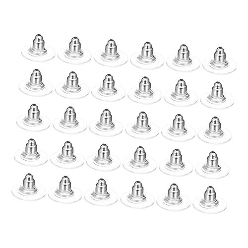 OSALADI 100 Stück Ohrstecker Verschluss Metall Kunststoff Ohrstöpsel Bullet Head Ohrloch Fixierung Ohrschutz Langlebig Hautfreundlich Einfache Handhabung OSALADI 100 Stück Ohrstecker Verschluss Metall Kunststoff Ohrstöpsel Bullet Head Ohrloch Fixierung Ohrschutz Langlebig Hautfreundlich Einfache Handhabung von OSALADI