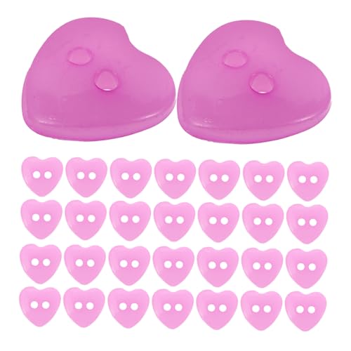 OSALADI 100 Stück Plastikknöpfe für Herz DIY-Taste klein Tasten Kinderknöpfe Knöpfe nähen entzückender Kleidungsknopf Pulloverknopf Bastelknöpfe Nähknopf für Kleidung Violet OSALADI 100 Stück Plastikknöpfe für Herz DIY-Taste klein Tasten Kinderknöpfe Knöpfe nähen entzückender Kleidungsknopf Pulloverknopf Bastelknöpfe Nähknopf für Kleidung Violet von OSALADI