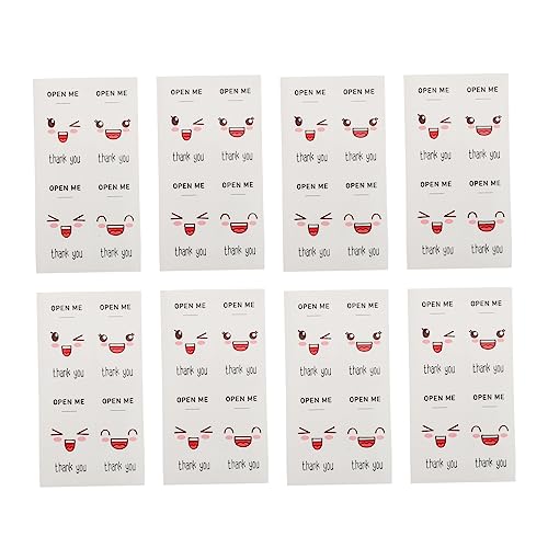 OSALADI 100 Stück Rechteckige Geschenkbox Aufkleber Selbstklebende Versiegelungsetiketten aus Hochwertigem Kupferdruckpapier für Verpackungen Taschen Holz und Kunststoff Klare Farben OSALADI 100 Stück Rechteckige Geschenkbox Aufkleber Selbstklebende Versiegelungsetiketten aus Hochwertigem Kupferdruckpapier für Verpackungen Taschen Holz und Kunststoff Klare Farben von OSALADI