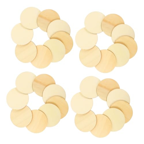 OSALADI 100 Stück Runde Holzscheiben Unlackierte Holzscheiben für Diy-bastelprojekte Glatte Oberfläche Vielseitig Einsetzbar für Dekoration Schilder Anhänger OSALADI 100 Stück Runde Holzscheiben Unlackierte Holzscheiben für Diy-bastelprojekte Glatte Oberfläche Vielseitig Einsetzbar für Dekoration Schilder Anhänger von OSALADI