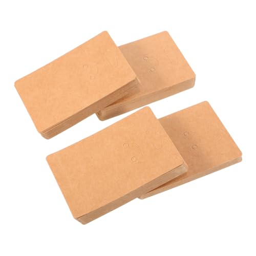 OSALADI 100 Stück Schlüsselanhänger-anzeigekarte Schlüsselbundhalter Schmuckkarten Zum Verkauf Mit Taschen Small Business -schlüsselbund -display Steht Vor Kartenrohlinge Kraftpapier Braun OSALADI 100 Stück Schlüsselanhänger-anzeigekarte Schlüsselbundhalter Schmuckkarten Zum Verkauf Mit Taschen Small Business -schlüsselbund -display Steht Vor Kartenrohlinge Kraftpapier Braun von OSALADI