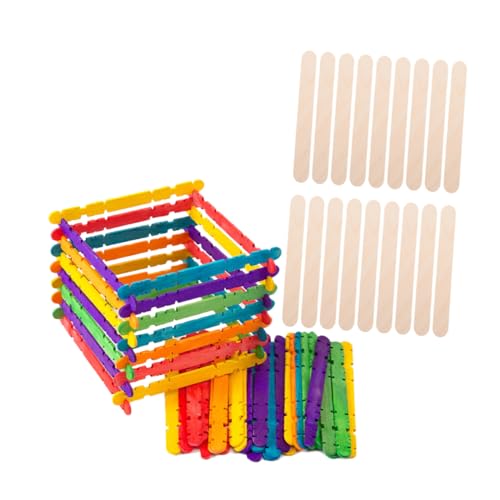 OSALADI 100 Stück Stickspielzeuge wiederverwendbar am Stiel Creme gemacht Eisstiele zum Basteln Stöcke Wachsstäbchen für Eisstangen Bastelstäbchen Masse Holz OSALADI 100 Stück Stickspielzeuge wiederverwendbar am Stiel Creme gemacht Eisstiele zum Basteln Stöcke Wachsstäbchen für Eisstangen Bastelstäbchen Masse Holz von OSALADI