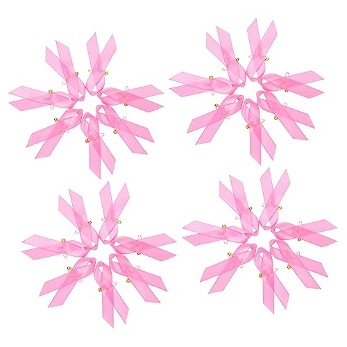 OSALADI 100 Stück Tragbare Brustkrebs Bewusstseinsbänder Zierliche Pinke Schleifen für Frauen Fundraising Ribbon für Krebspatienten Dekorative Anstecknadeln zur Unterstützung und OSALADI 100 Stück Tragbare Brustkrebs Bewusstseinsbänder Zierliche Pinke Schleifen für Frauen Fundraising Ribbon für Krebspatienten Dekorative Anstecknadeln zur Unterstützung und von OSALADI
