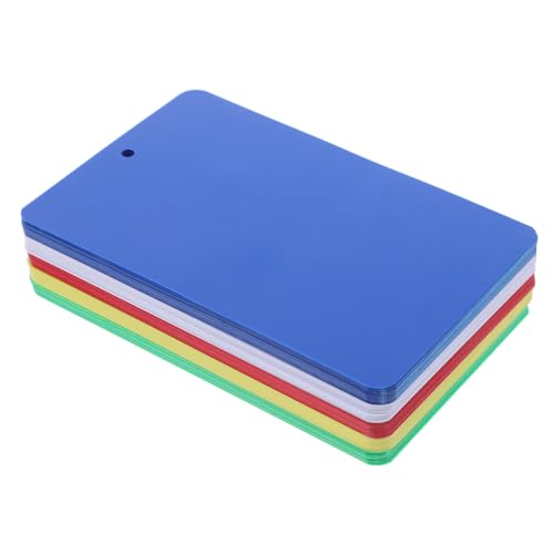 OSALADI 100 Stück Versandschilds Gepäck Taschenanhänger Masse leeres Etikett Identifikations -Tags Preisschilder in leuchtenden Farben Preisschilder für Kleidung Plastik OSALADI 100 Stück Versandschilds Gepäck Taschenanhänger Masse leeres Etikett Identifikations -Tags Preisschilder in leuchtenden Farben Preisschilder für Kleidung Plastik von OSALADI