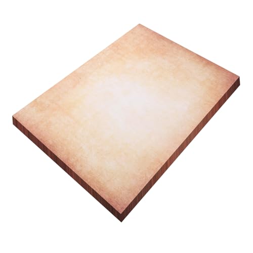 OSALADI 100 Stück Vintage Briefpapier Beidseitig Bedruckt Dekoratives Schreibpapier Robust Reißfest für Scrapbooking Journaling DIY Basteln Kompatibel mit Tintenstrahl und Laserdruckern von OSALADI
