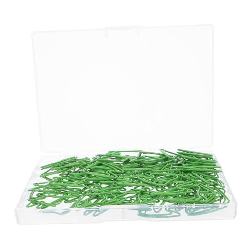 OSALADI 100 Stück Zahnförmige Grün Starke Klemmkraft Praktisch und Robust Kreative Scrapbook Büroklammern für Dokumentenorganisation Schule Büro OSALADI 100 Stück Zahnförmige Grün Starke Klemmkraft Praktisch und Robust Kreative Scrapbook Büroklammern für Dokumentenorganisation Schule Büro von OSALADI