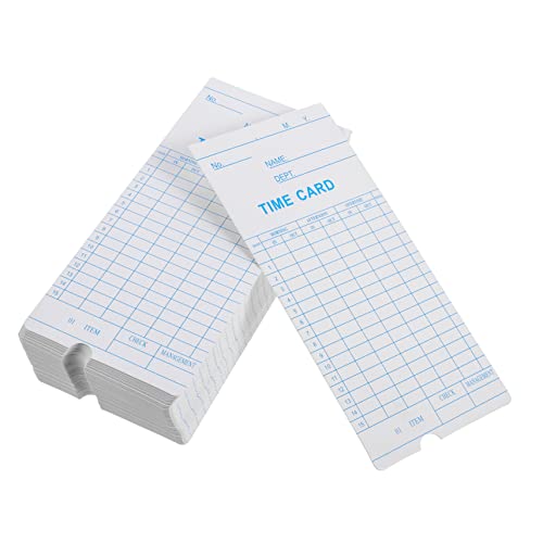 OSALADI 100 Stück Zeitkarte farbig Karten für Mitarbeiter Gruß Belohnungssystem für Aufgabenkarten Zahlenkarten Anwesenheitsschreiber Büroanwesenheitsversorgung Karte drucken Papier OSALADI 100 Stück Zeitkarte farbig Karten für Mitarbeiter Gruß Belohnungssystem für Aufgabenkarten Zahlenkarten Anwesenheitsschreiber Büroanwesenheitsversorgung Karte drucken Papier von OSALADI