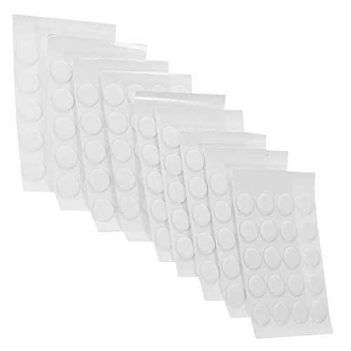 OSALADI 1000 Stück Transparentes doppelseitiges Klebeband doppelseitiges Befestigungsband Klebeband abnehmbar durchsichtiges Aufkleber Weiß OSALADI 1000 Stück Transparentes doppelseitiges Klebeband doppelseitiges Befestigungsband Klebeband abnehmbar durchsichtiges Aufkleber Weiß von OSALADI