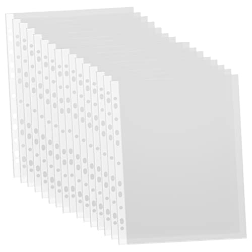 OSALADI 100Stücke Dokumentbeutel Transparente Dateiordnerbeutel für Sicheren und Einfachen Zugriff Ihre Unterlagen Wiederverwendbar und Kompatibel mit Standard Ordnern OSALADI 100Stücke Dokumentbeutel Transparente Dateiordnerbeutel für Sicheren und Einfachen Zugriff Ihre Unterlagen Wiederverwendbar und Kompatibel mit Standard Ordnern von OSALADI