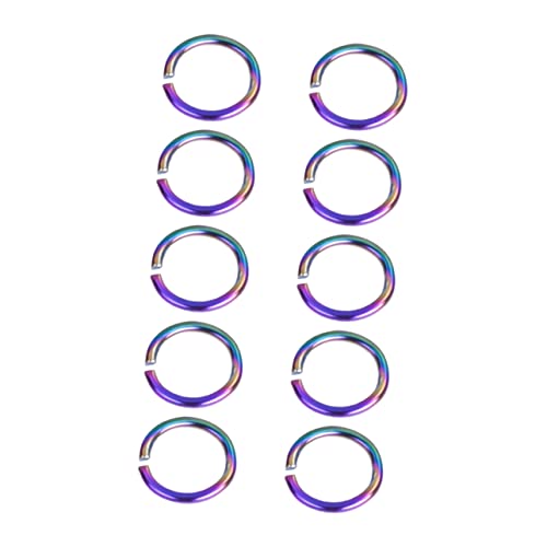 OSALADI 100Stücke Farbige Ringe Verbindungsringe für Armbänder und DIY Schmuckherstellung Biegeringe für Handgefertigte OSALADI 100Stücke Farbige Ringe Verbindungsringe für Armbänder und DIY Schmuckherstellung Biegeringe für Handgefertigte von OSALADI